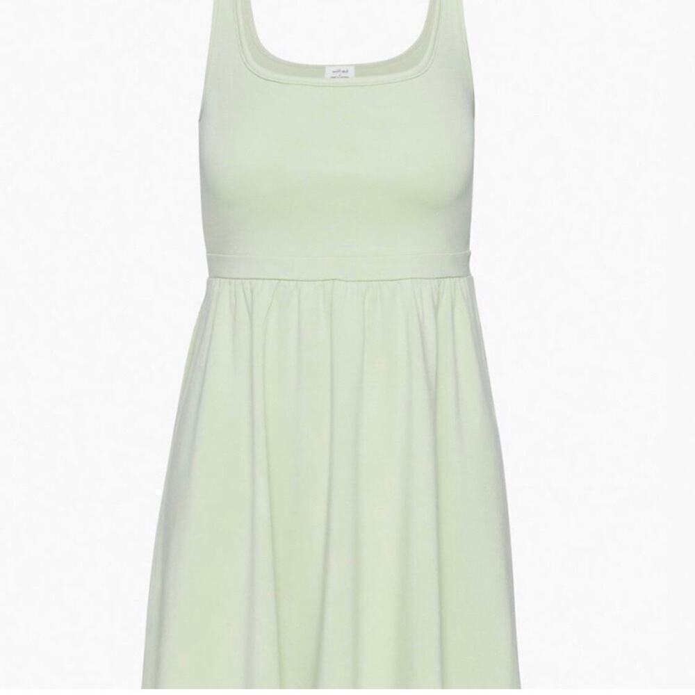 NWT Aritza Wilfred Free Market Mini Dress Sage Green Size XL